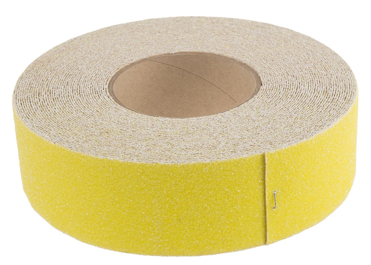 Rocol SAFE STEP® Yellow Fluorescent Tape 50mm x 18.25m