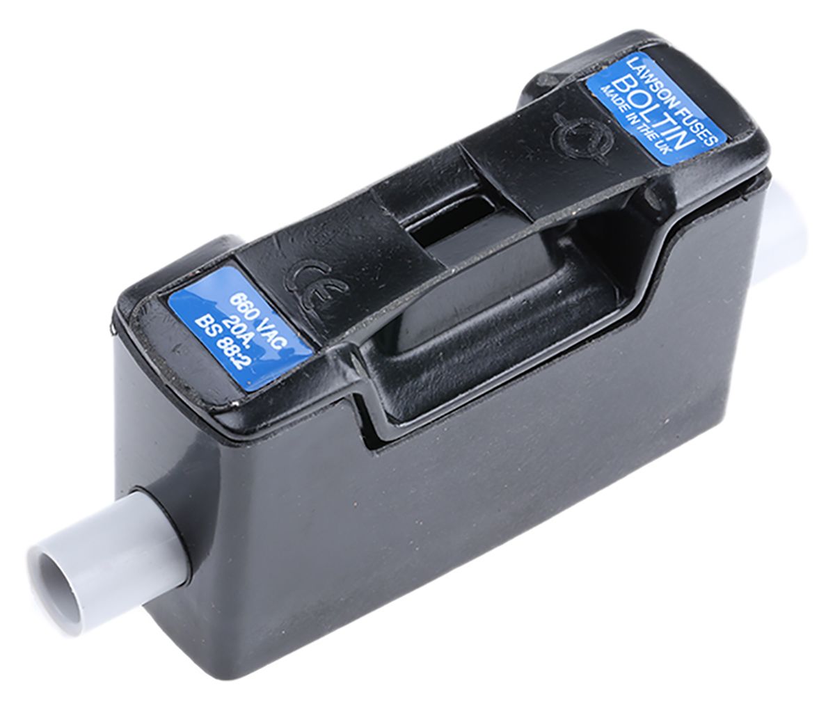 RS PRO 20A Rail Mount Fuse Holder for A1 Fuse, 660V ac