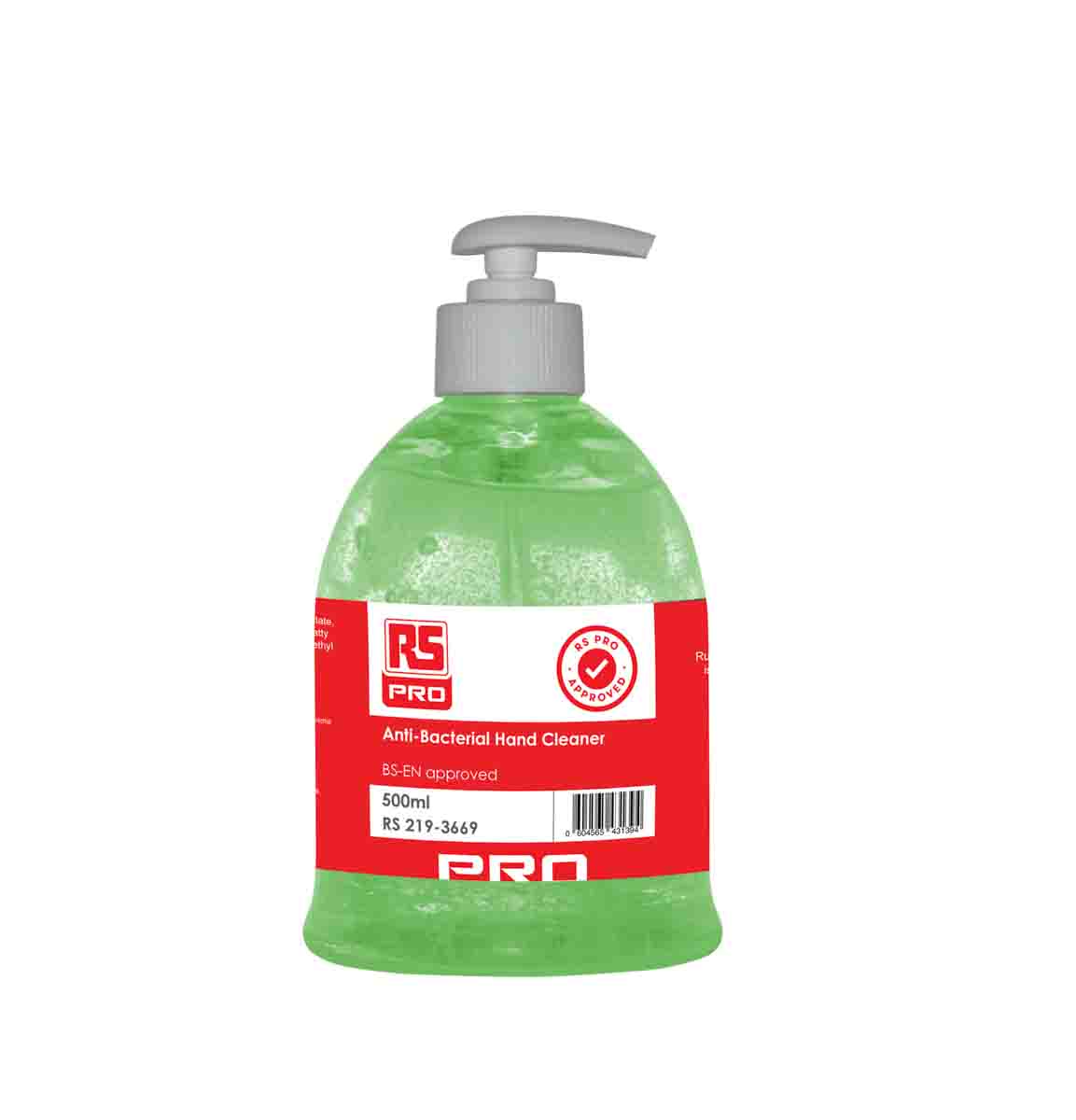 RS PRO Foaming Hand Cleanerwith Anti-Bacterial Properties with No Petroleum or Natural Solvents - 500 ml Bottle