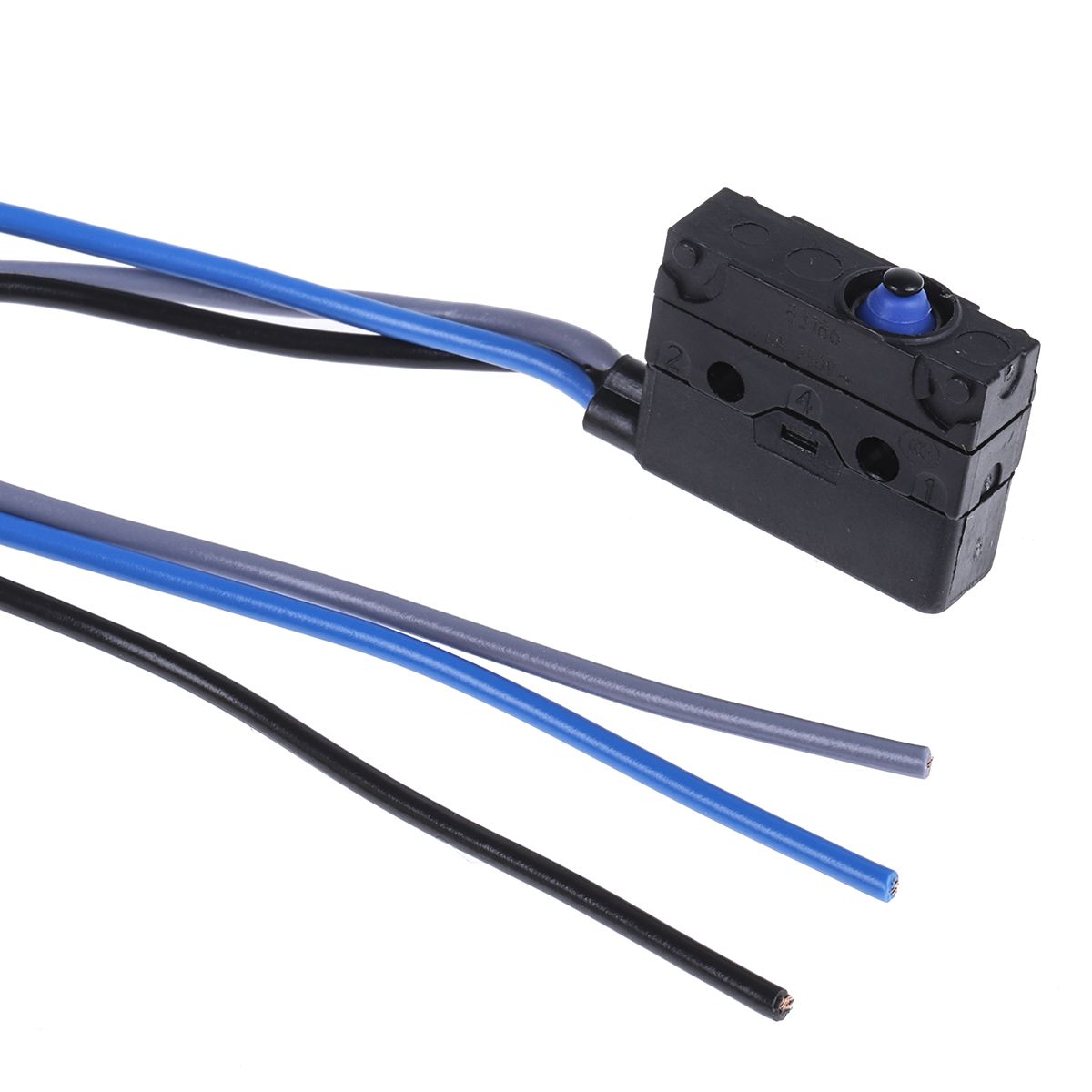 83 186 003 Crouzet Button Micro Switch, Solder Terminal, 6 A 250 V