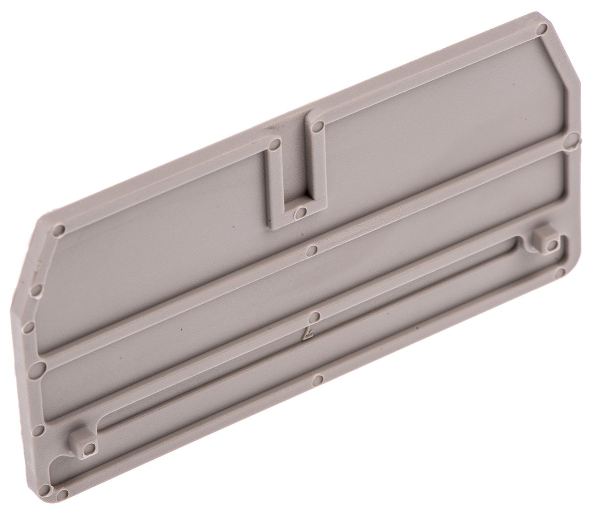 1608740000 Weidmuller Z Series End Cover for Use with DIN Rail