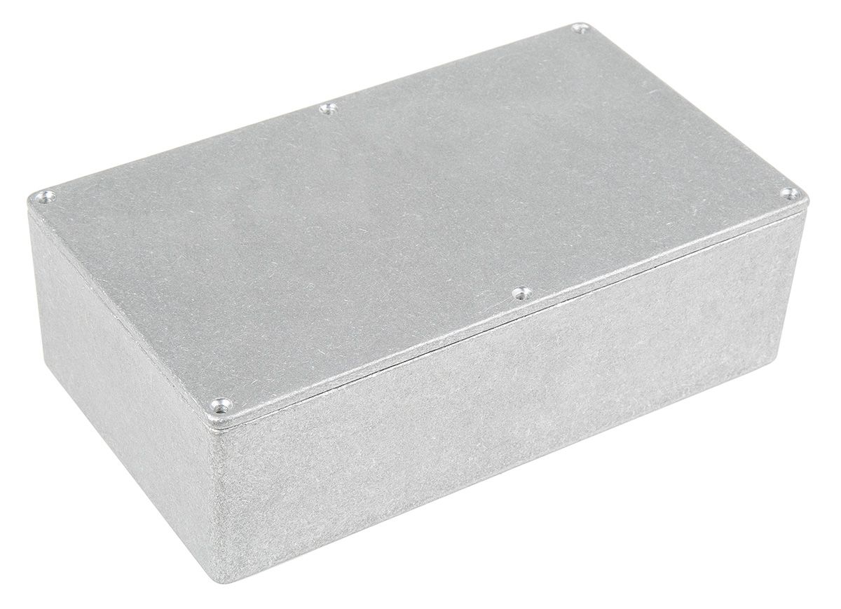CAMDENBOSS 5000 Series Grey Die Cast Aluminium Enclosure, IP54, Grey Lid, 192 x 112 x 61mm