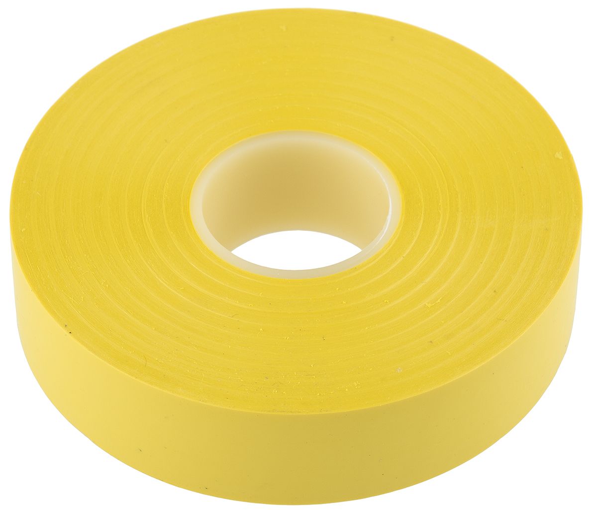 Cinta aislante de PVC Advance Tapes AT7 de color Amarillo, 19mm x 33m, grosor 0.13mm