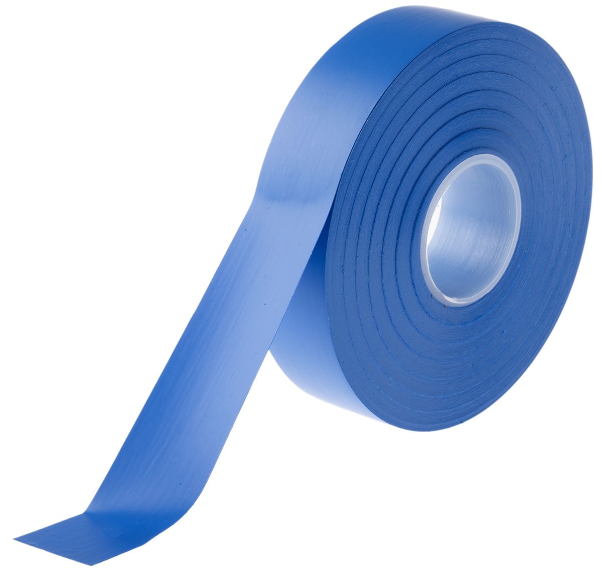 Cinta aislante de PVC Advance Tapes AT7 de color Azul, 19mm x 33m, grosor 0.13mm