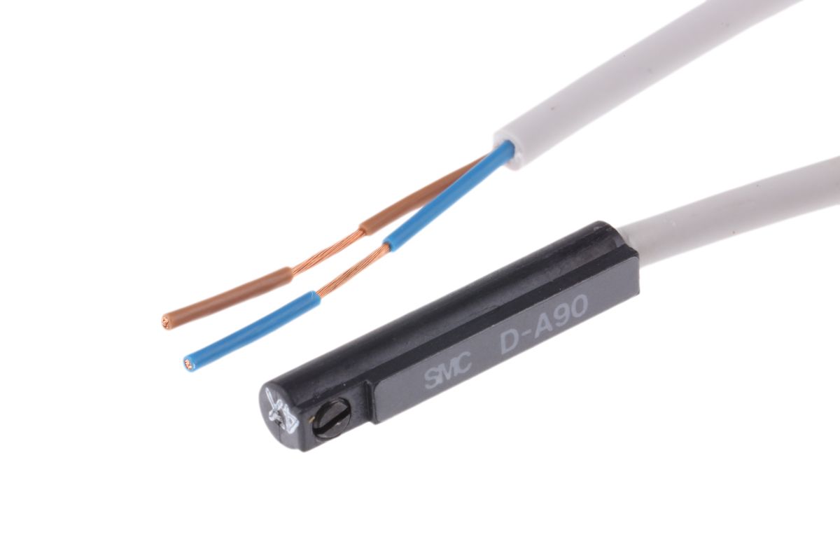 Detector Reed SMC serie D-A9, cable de 3m, montaje en ranura