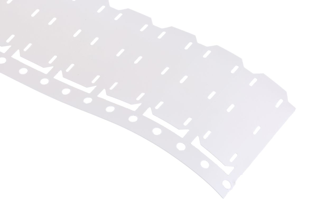 TE Connectivity CM-SCE White Cable Labels, 50.8mm Width, 12.7mm Height, 250 Qty