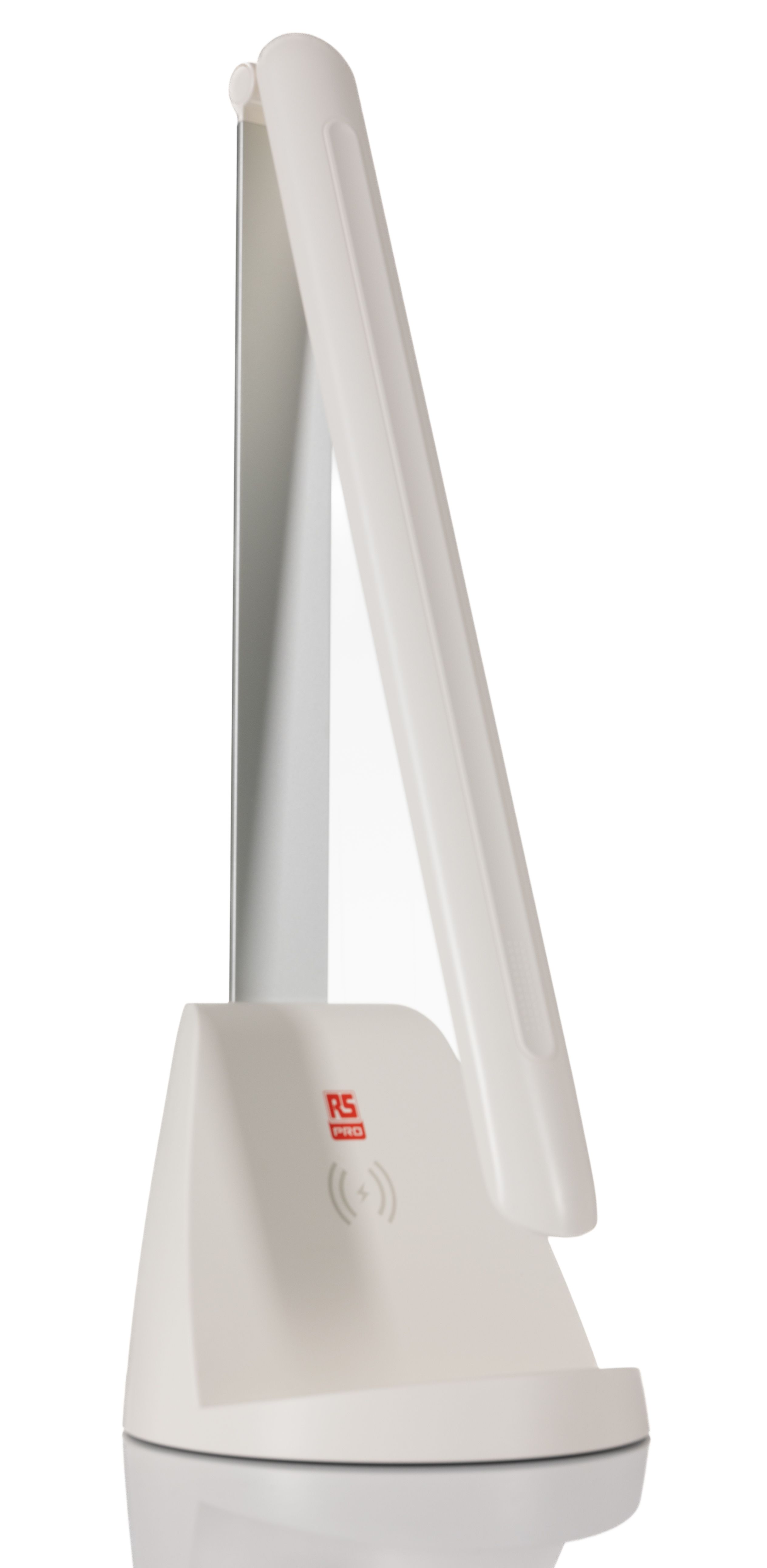 Lámpara de escritorio con cargador inalámbrico LED RS PRO, Brazo Ajustable, 12 V dc, 5 W