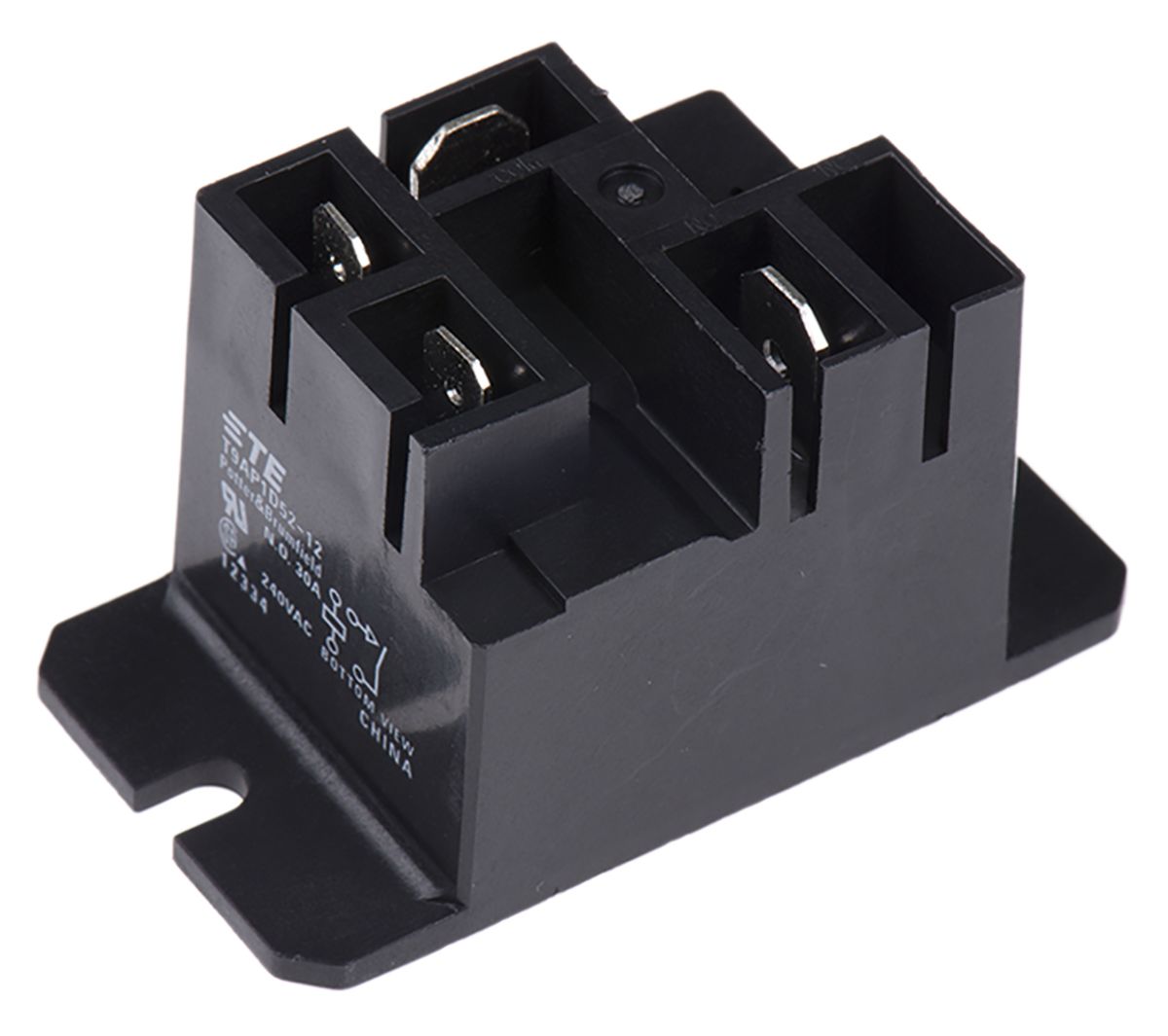T9AP1D5212 614191020 TE Connectivity Flange Mount Power Relay, 12V