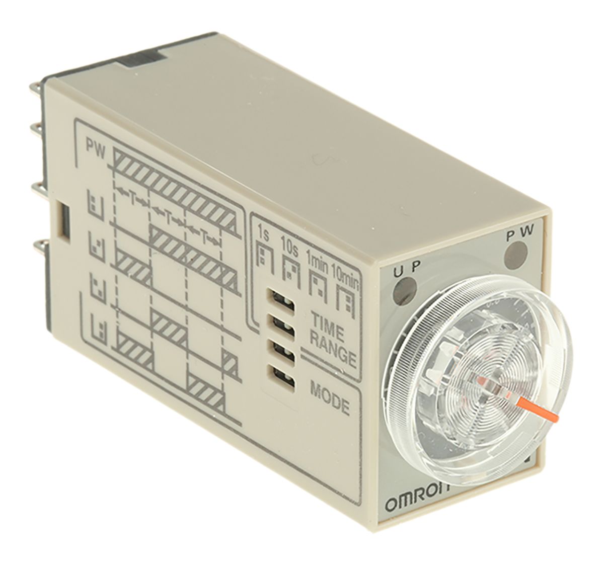 H3YN2 AC24 Omron DIN Rail, Panel Mount Multi Function Timer Relay