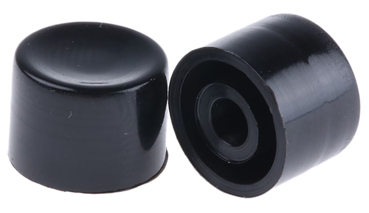 APEM Black Push Button Cap for Use with Apem SP Series (Push Button Switch)