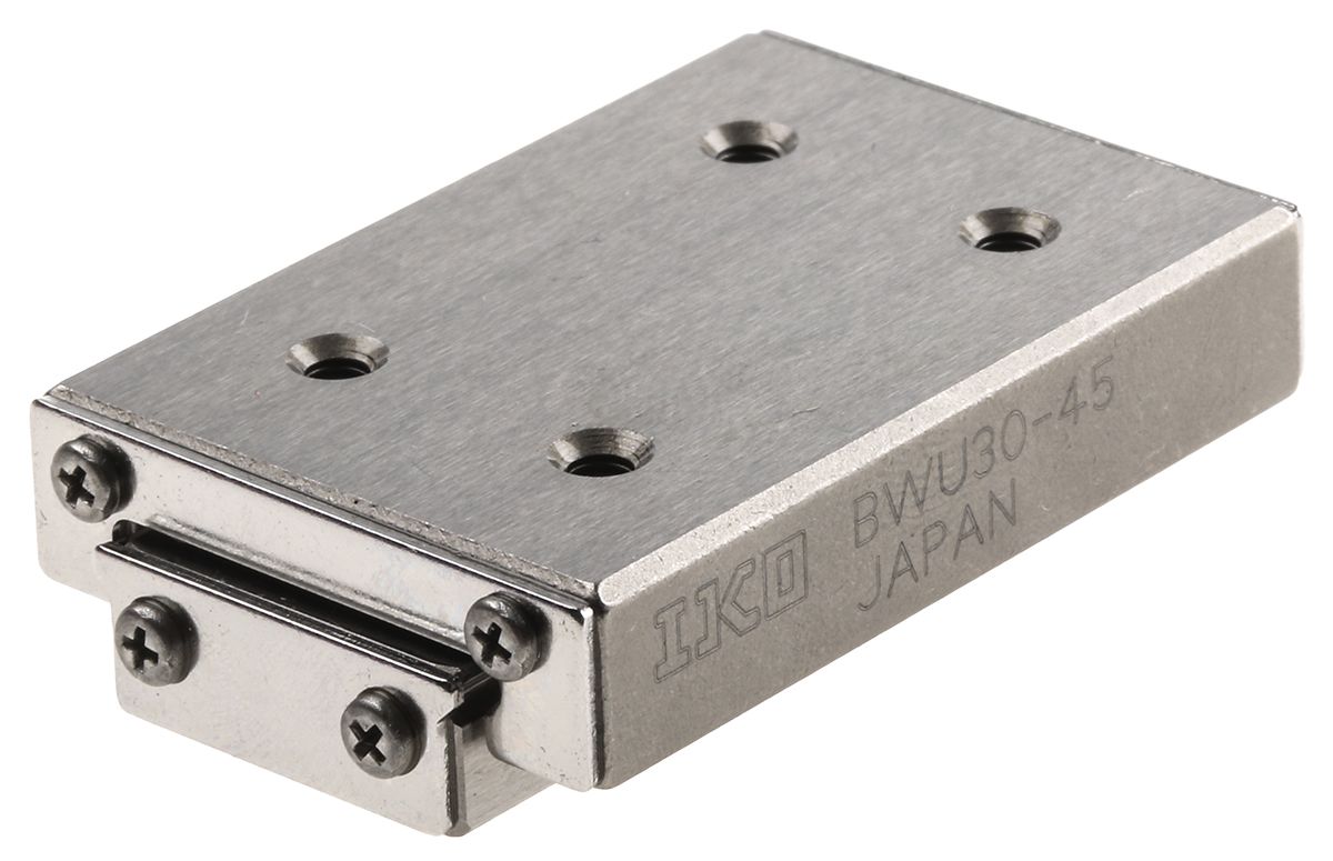 IKO Nippon Thompson, BWU3045 Stainless Steel Linear Slides, 29mm Stroke