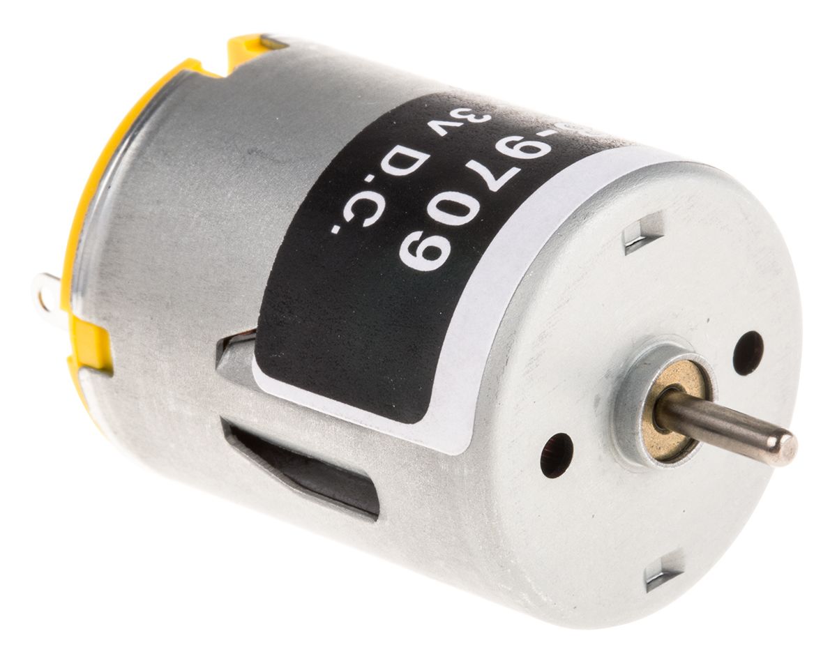 RS PRO Geared DC Motor, 1.6 W, 1.5 → 3 V, 20 gcm, 7800 rpm, 2mm Shaft Diameter