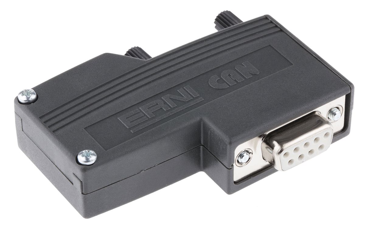 103669 ERNI ERbic CAN Bus 9 Way Cable Mount Dsub Connector Socket RS