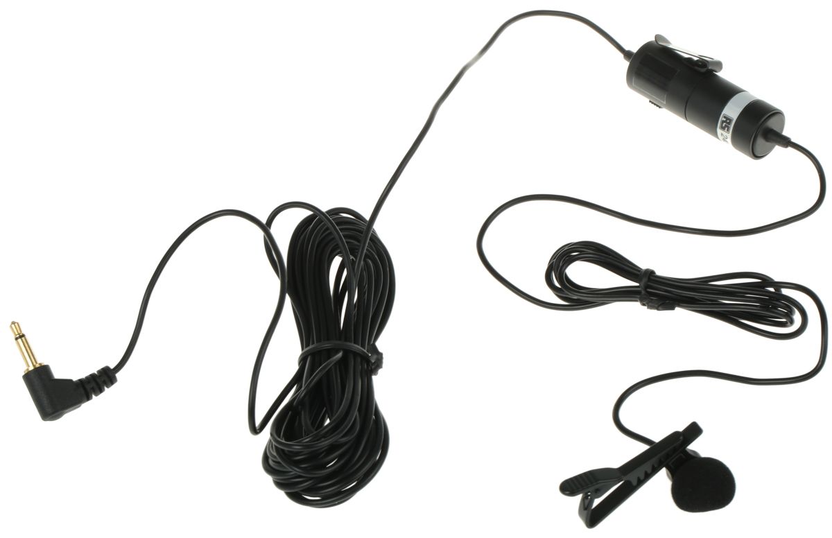 RS PRO Wired Lavalier Microphone, 30 Hz → 18 kHz