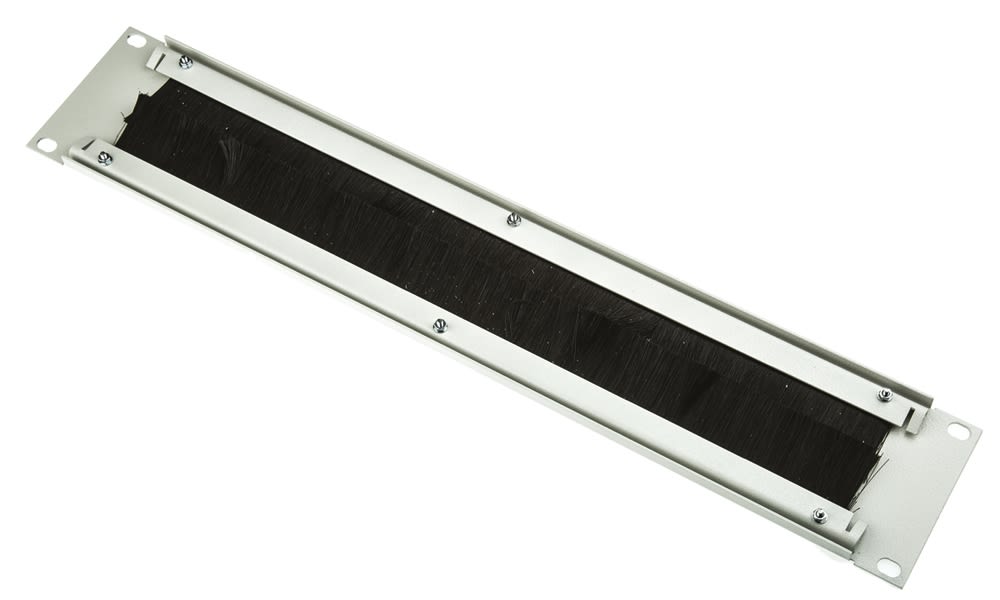 RS PRO Steel Cable Entry Panel for Use with 19-Inch Panel