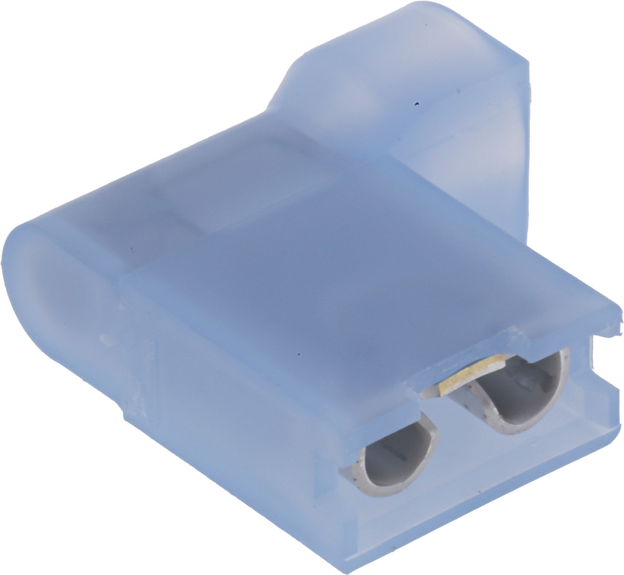 TE Connectivity Ultra-Fast .250 Blue Insulated Female Spade Connector, Flag Terminal, 6.35 x 0.81mm Tab Size, 1.3mm² to