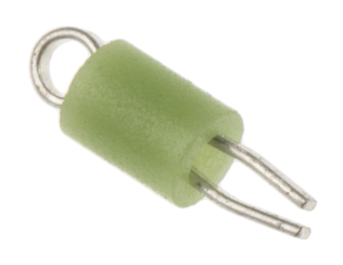 RS PRO 1mm Green Terminal Post