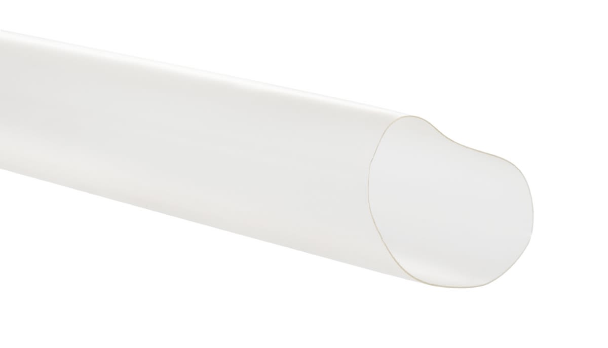 TE Connectivity Heat Shrink Tubing, Clear 25.4mm Sleeve Dia. x 1.2m Length 2:1 Ratio, RT-375 Series