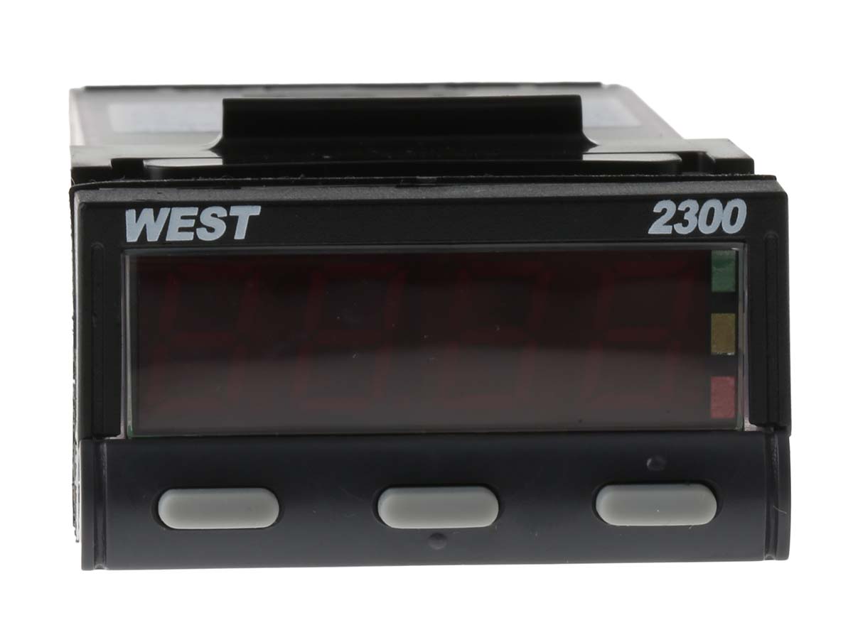Regulator temperatury PID panelowy West Instruments Uz: 12 → 30 V dc, 24 V ac wyjście Przekaźnik 2-wyjściowy 49