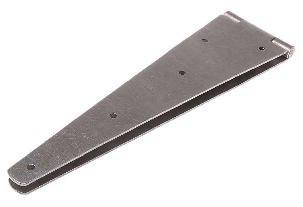 RS PRO Steel Strap Hinge, 304.8mm x 2.5mm
