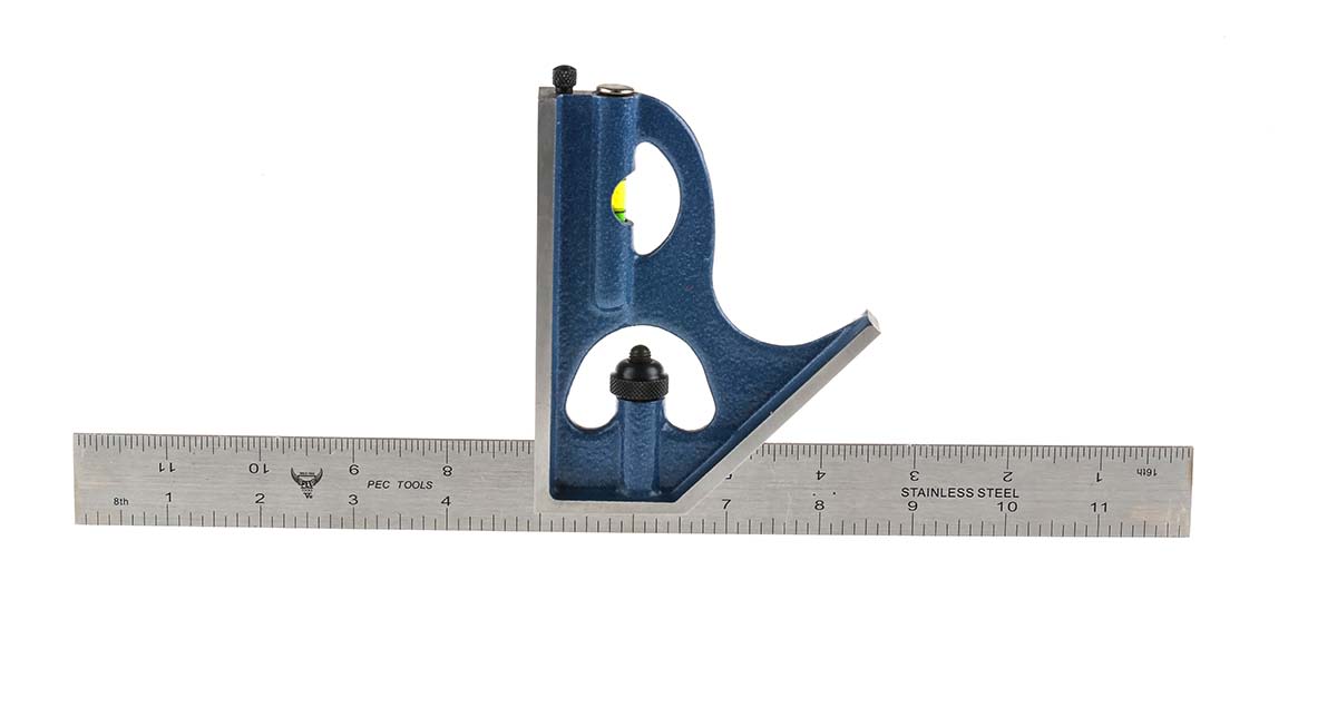 RS PRO 12 in, 300mm Combination Square, Steel