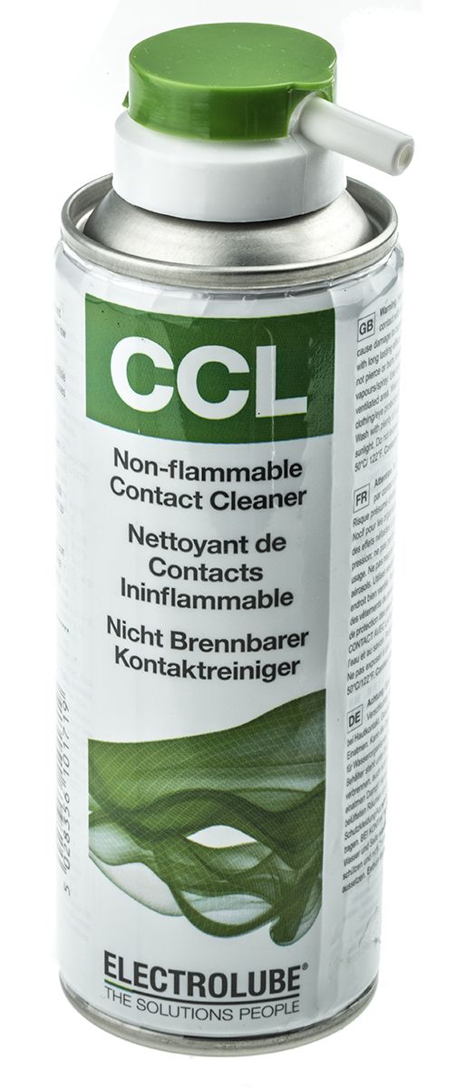 CCL200 Electrolube CCL 200 ml Electrical Contact Cleaner Aerosol for