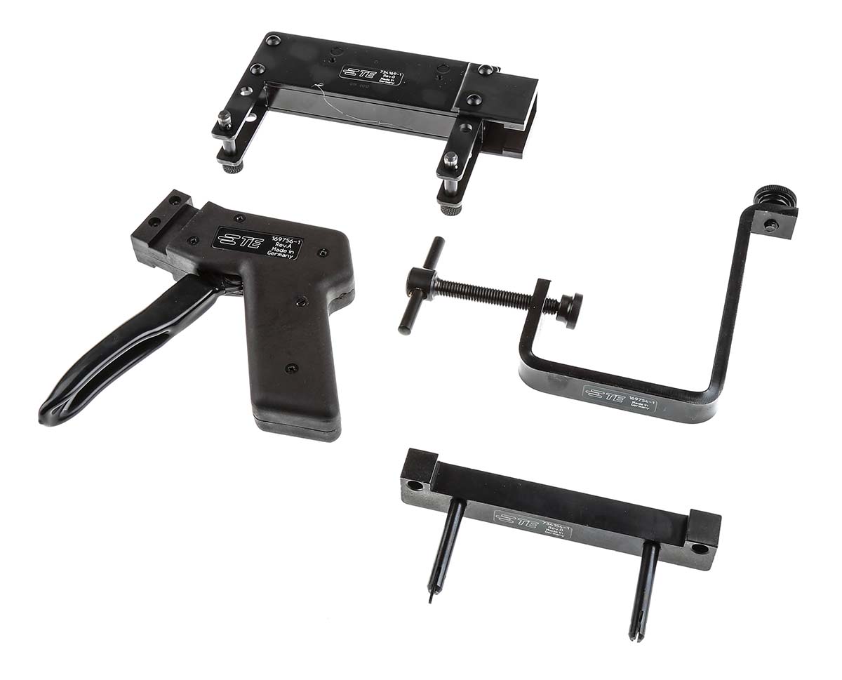 Kit de herramientas de asa de pistola Herramienta de inserción TE Connectivity, serie AMP-Latch