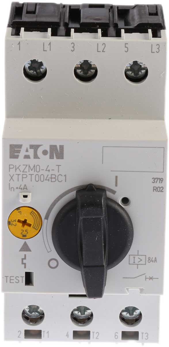 Eaton 2.5 → 4 A Motor Protection Circuit Breaker, 690 V ac