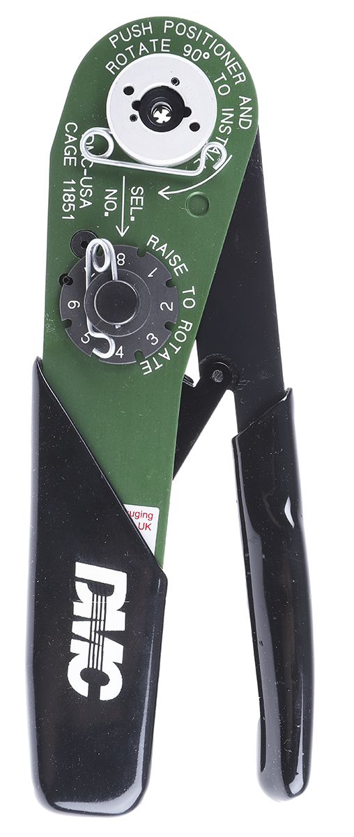 Daniels Manufacturing Ratcheting Hand Crimping Tool Frame for Crimp Contact