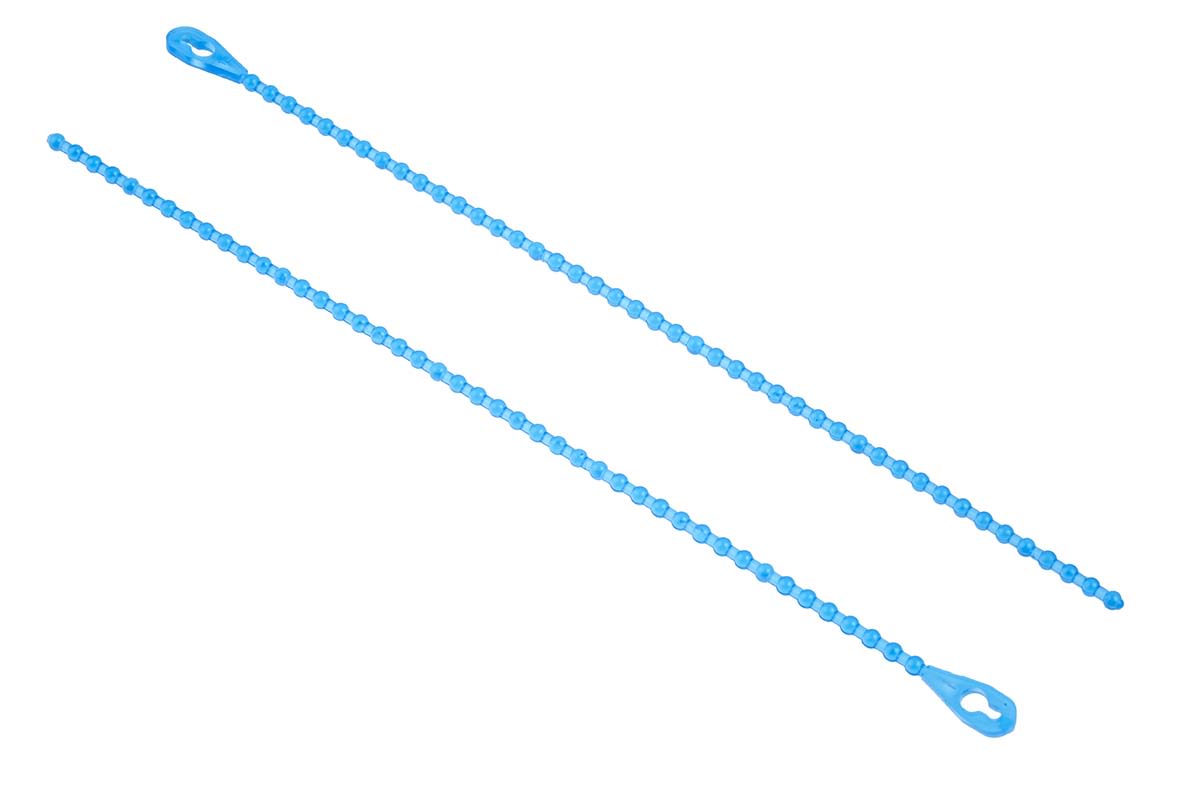 Richco Kábelkötegelő, Kék, típusa: Oldható, Polipropilén, 152.4mm 2,4 mm, BT sorozat