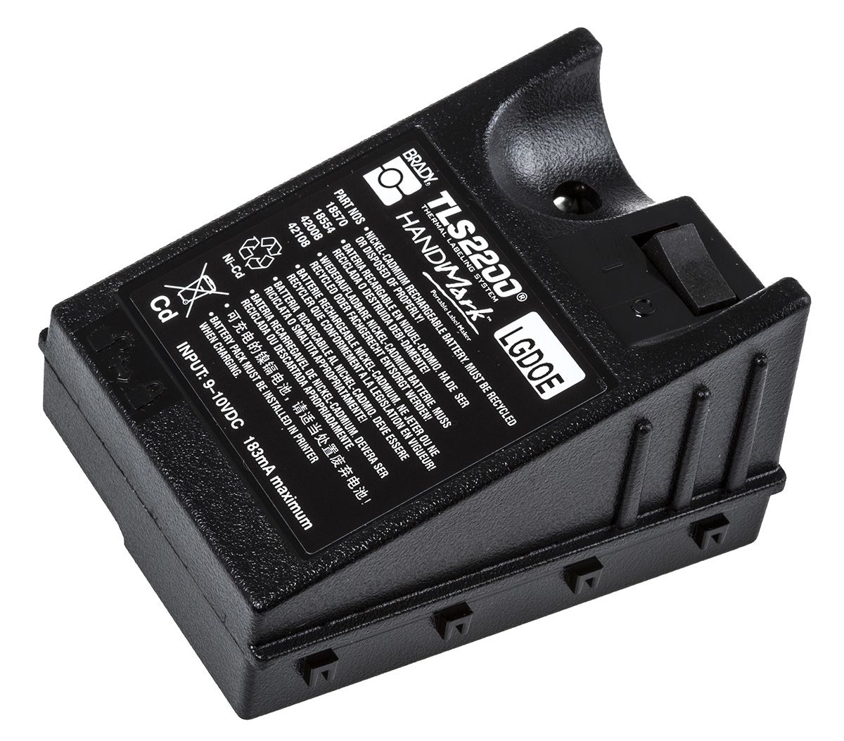 TLS2200BP Brady Cable Label Printer Battery Battery Pack, For Use