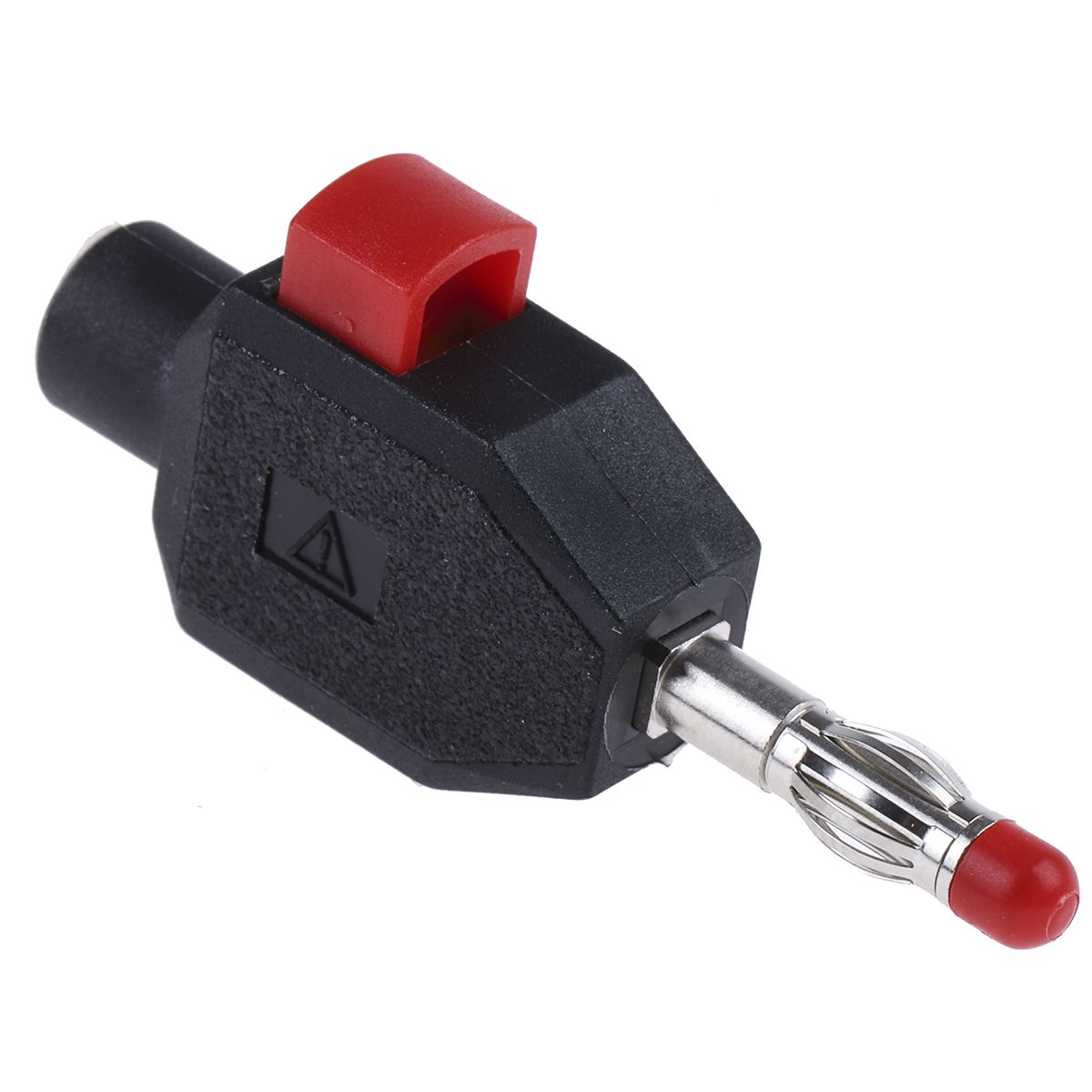 22.300621 Staubli Black Male Banana Plug Clamp Termination, 30 V