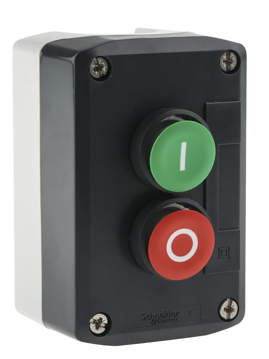 XALD213 | Schneider Electric Spring Return Enclosed Push Button - NC ...