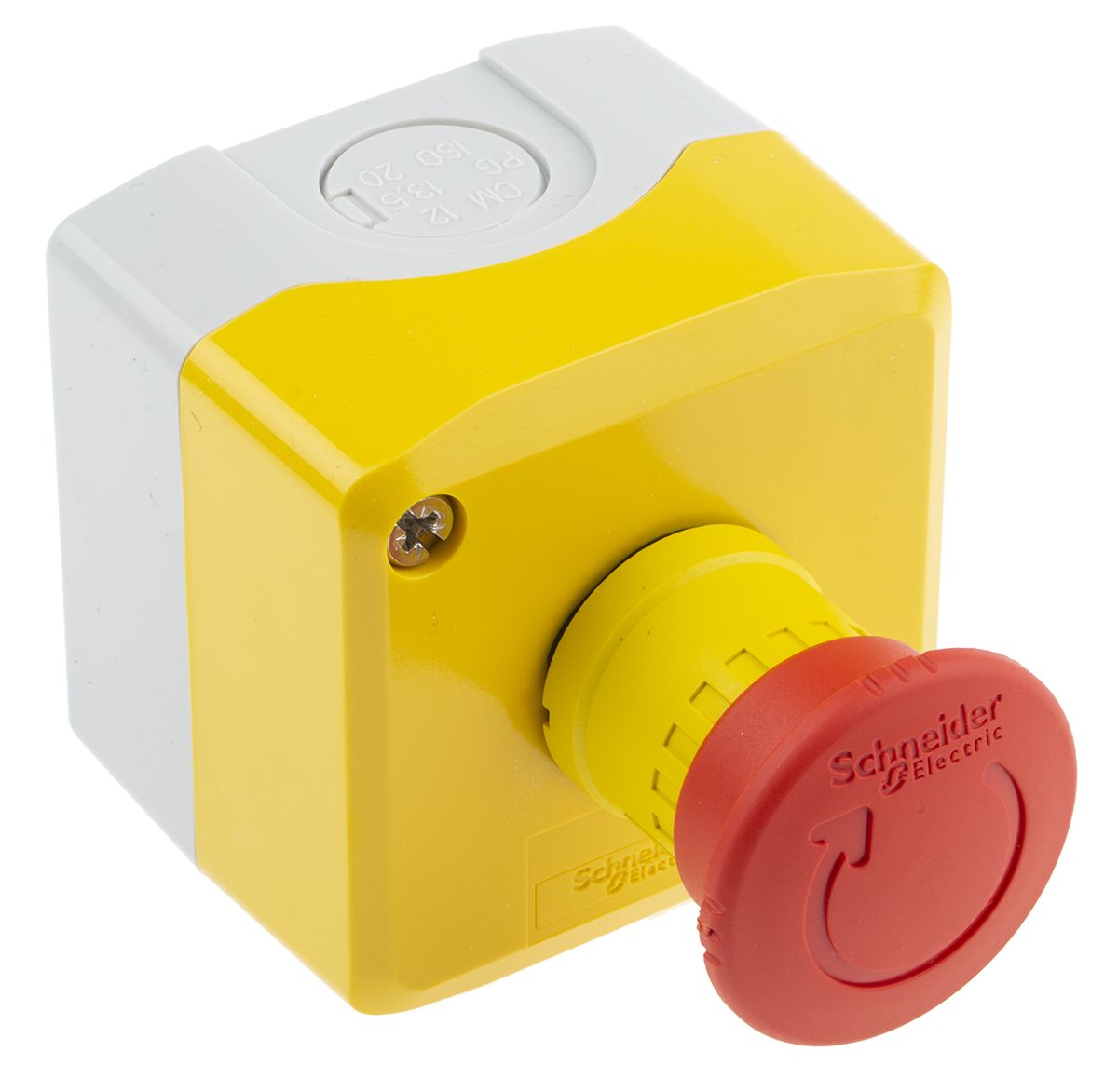 Schneider Electric Harmony XALK Series Emergency Stop Push Button, Surface Mount, 2NC