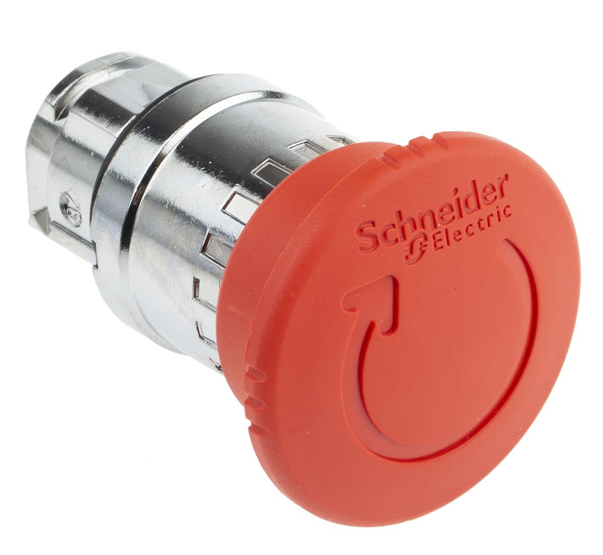 Schneider Electric Harmony XB4 Series Red Emergency Stop Push Button, 22mm Cutout, Panel Mount