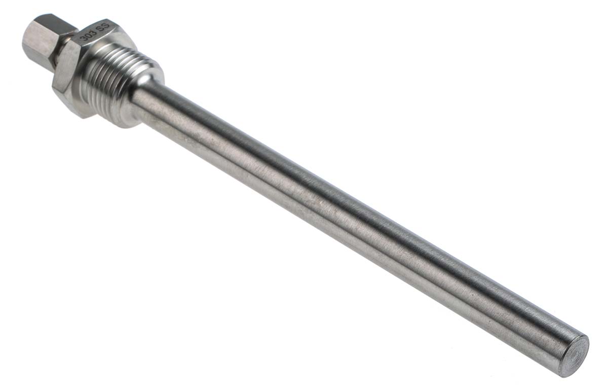 RS PRO Thermowell for Use with Temperature Sensor, 1/2 BSP, 6mm Probe