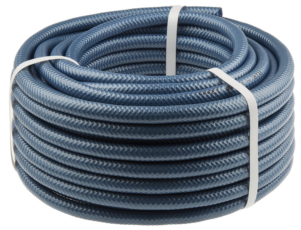 Rs Pro Blue Flexible Tubing 12mm Id Pvc 11 Bar Max Working Pressure