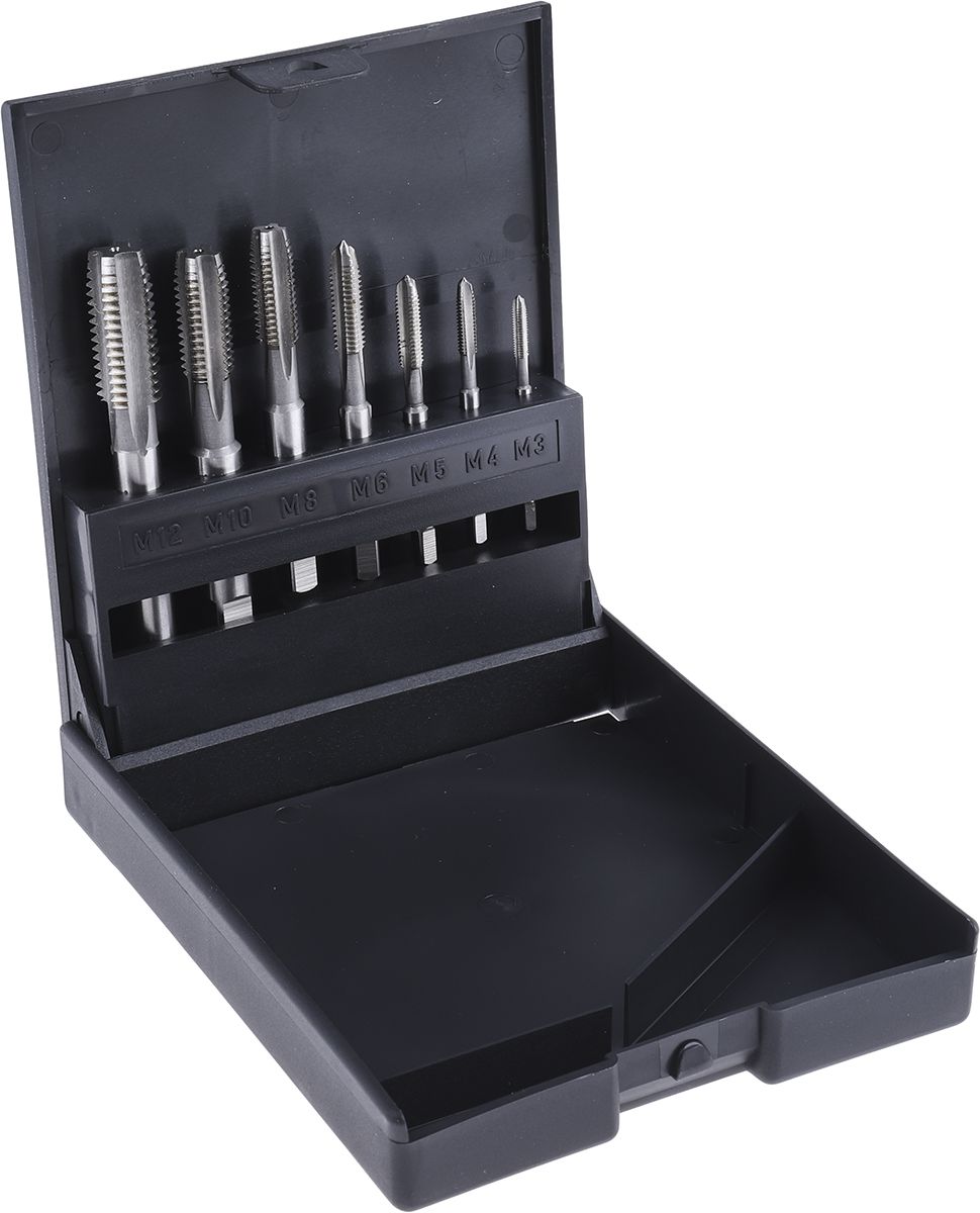 RS PRO HSS M12 Spiral Point Tap Set | RS