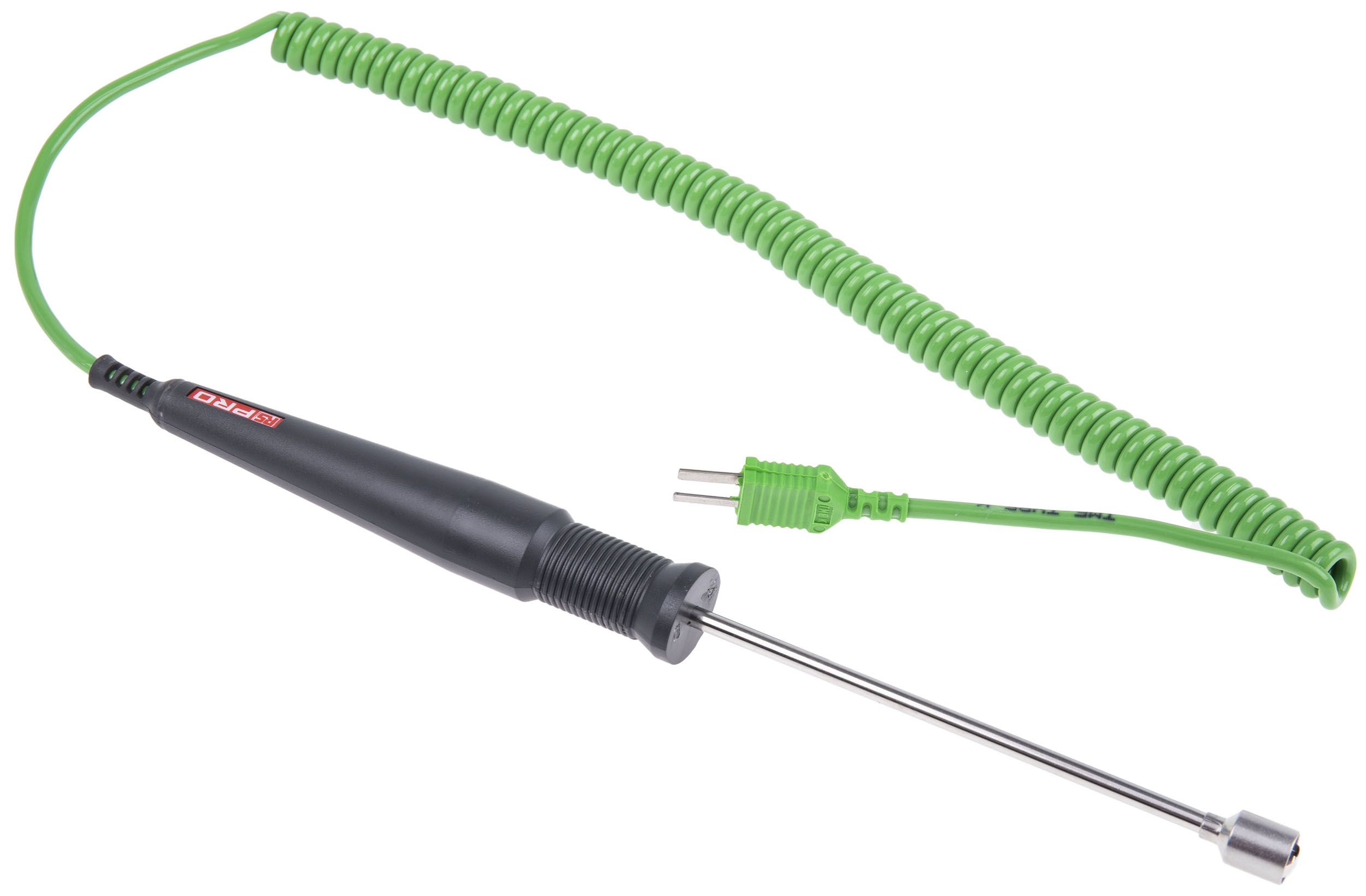 RS PRO Type K Thermocouple Surface Temperature Probe, 110mm Length, 10mm Diameter, +300 °C Max