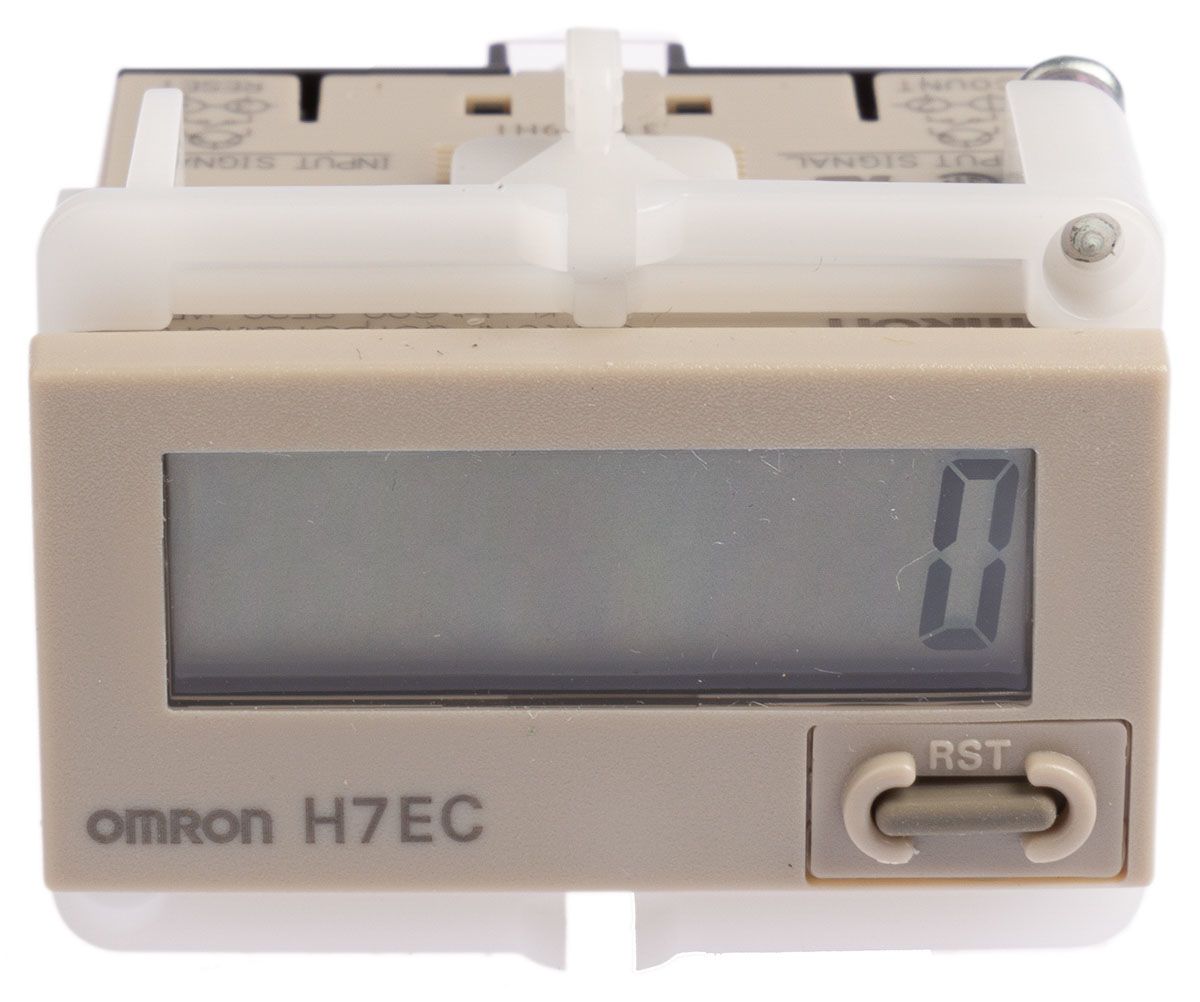 Omron H7EC, 8 cifret Tæller med LCD Display