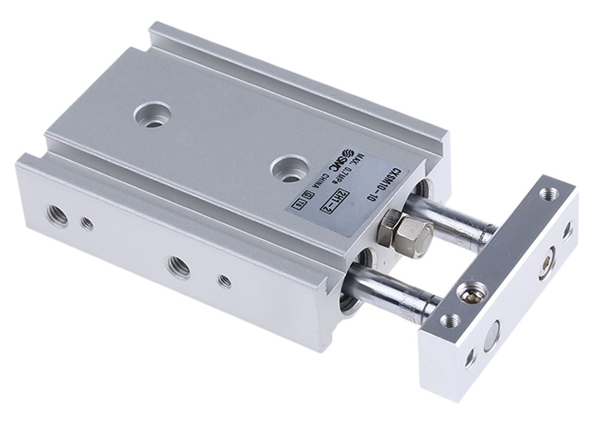 SMC Pneumatic Guided Cylinder - 10mm Bore, 10mm Stroke, CXSM Series