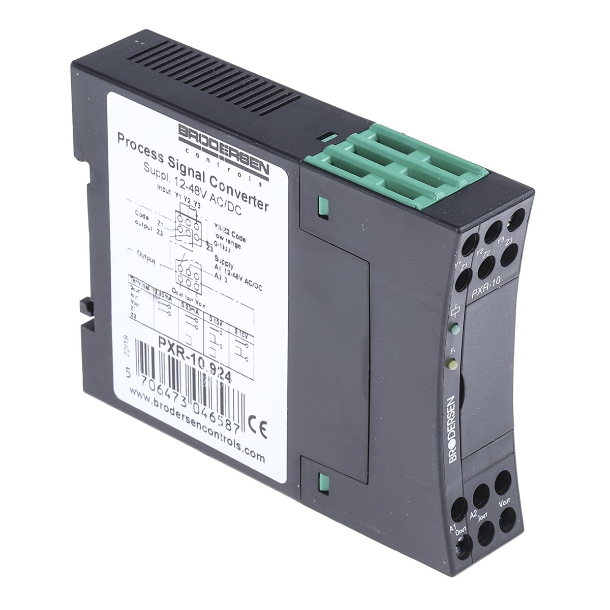 PXR10.924/RS Brodersen Controls NTRON Series Signal Conditioner, 12