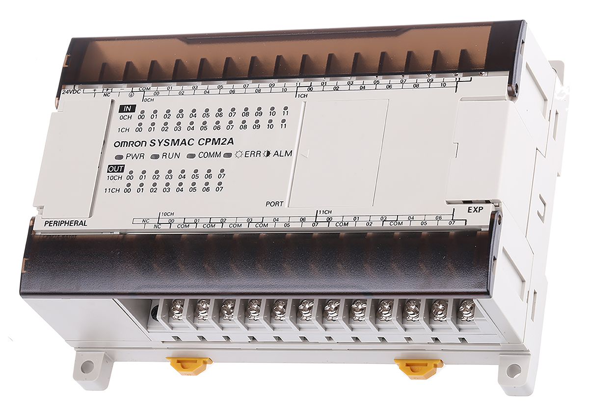 CPM2A40CDRD | Omron CPM2A PLC CPU - 24 (DC) Inputs, 16 (Relay) Outputs ...
