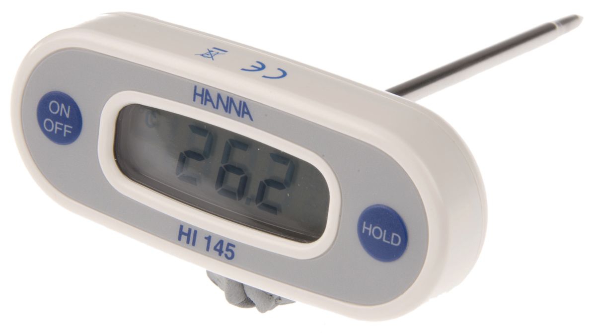 HI145-00 | Hanna Instruments HI 145 Handheld Digital Thermometer for ...
