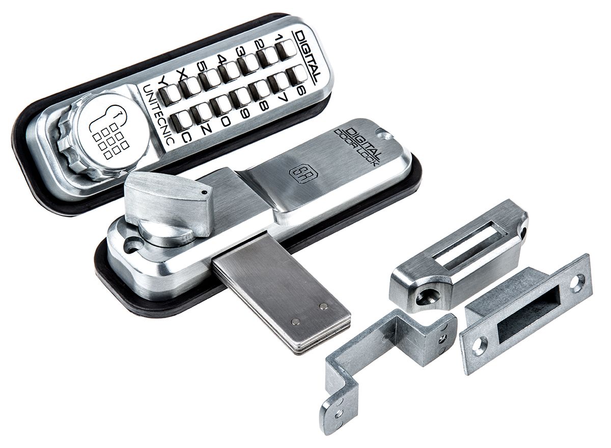 Aluminium Mechanical Brushed Code Lock