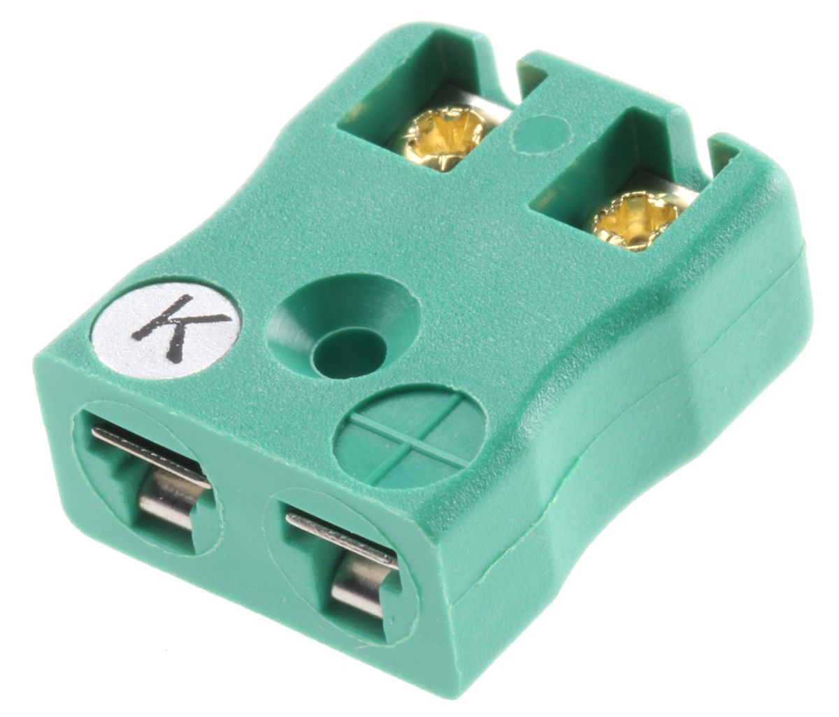 RS PRO PCB Mounting Thermocouple Connector for Use with Type K Thermocouple, Miniature, IEC Standard