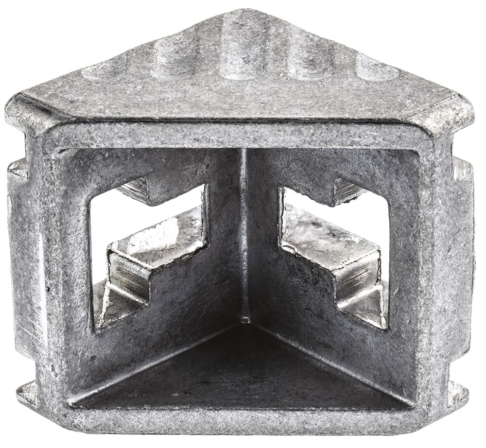 Bosch Rexroth Verbindungskomponente, Winkel, Steckverbinderhalterung und Gelenk für 10mm, M8, L. 25mm passend für 45 mm