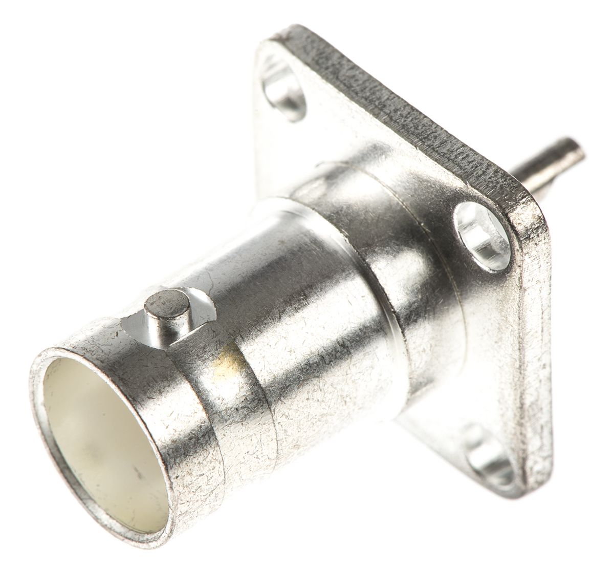 TE Connectivity 50Ω Straight Flange Mount, BNC Connector , Bulkhead Fitting, jack