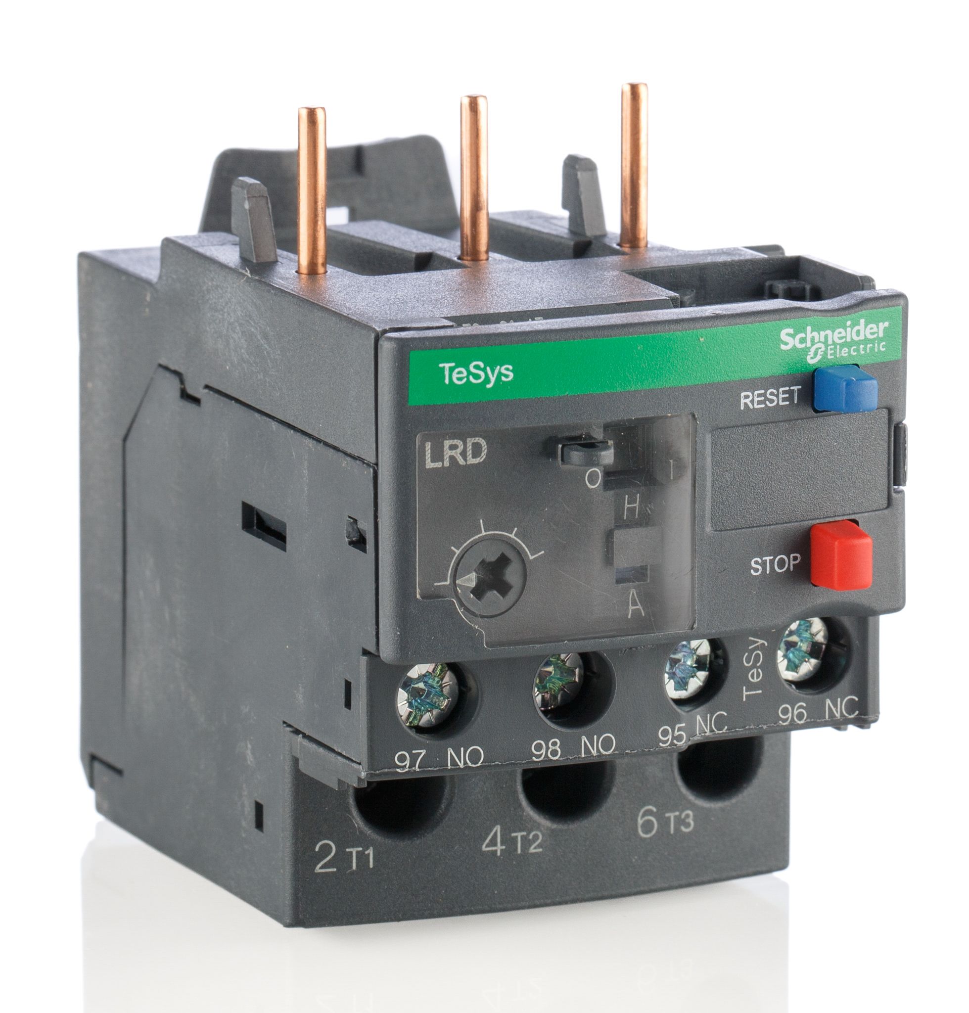 Schneider Electric Thermal Overload Relay - 1NO + 1NC, 12 → 18 A F.L.C, 18 A Contact Rating, 3P, TeSys