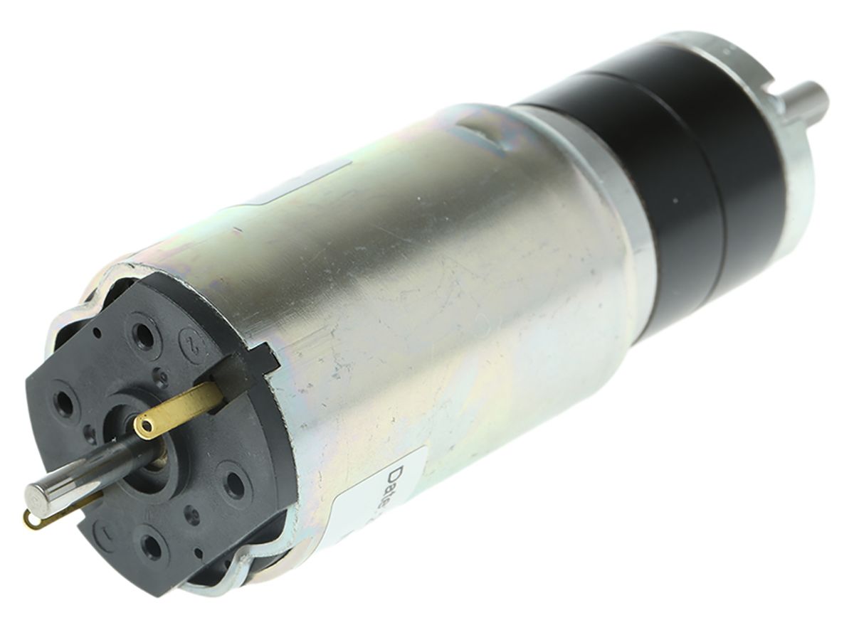 RS PRO Brushed Geared DC Geared Motor, 13.2 W, 24 V, 2.2 Nm, 332 rpm, 6mm Shaft Diameter